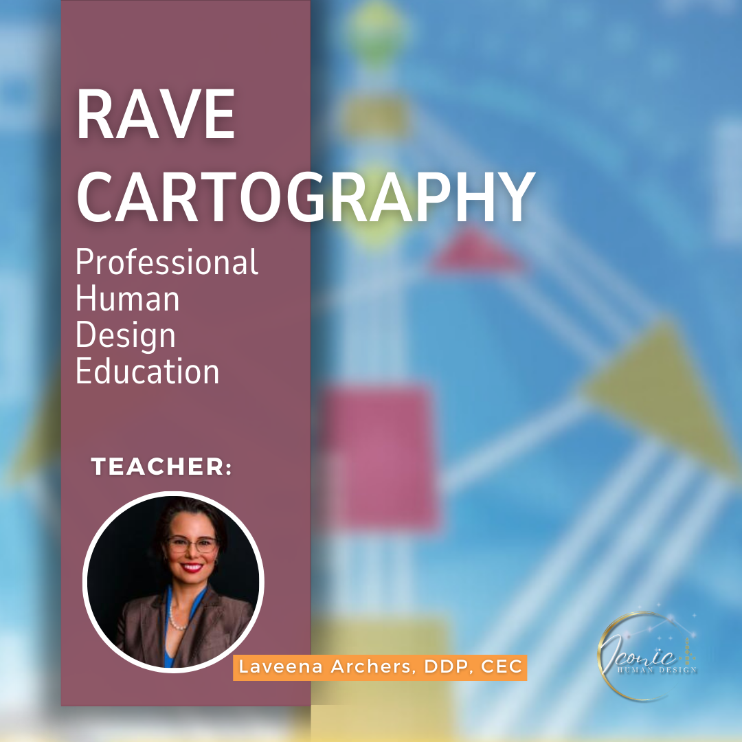 Human Design Cartography : ICONIC course artwork